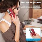 For Samsung Galaxy S21 Ultra 5G Wristband Kickstand Wallet Leather Phone Case(Red) - 7