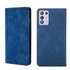 For OPPO K9s/Realme Q3s Skin Feel Magnetic Horizontal Flip Leather Phone Case(Blue) - 1