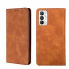 For OPPO Realme GT Master/Realme Q3 Pro Carnival Skin Feel Magnetic Horizontal Flip Leather Phone Case(Light Brown) - 1