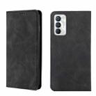 For OPPO Realme GT Master/Realme Q3 Pro Carnival Skin Feel Magnetic Horizontal Flip Leather Phone Case(Black) - 1