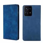 For Xiaomi Mix 4 Skin Feel Magnetic Flip Leather Phone Case(Blue) - 1