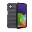 For Samsung Galaxy A22 4G/M32 Magic Shield TPU + Flannel Phone Case(Dark Grey) - 1