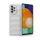 For Samsung Galaxy A52 5G Magic Shield TPU + Flannel Phone Case(White) - 1