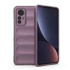 For Xiaomi 12 Lite Magic Shield TPU + Flannel Phone Case(Purple) - 1