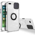 Sliding Camera Cover Design TPU Phone Case For iPhone 8 Plus / 7 Plus(Black) - 1