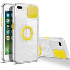 Sliding Camera Cover Design TPU Phone Case For iPhone 8 Plus / 7 Plus(Yellow) - 1