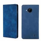 For Nokia C20 Plus Skin Feel Magnetic Horizontal Flip Leather Phone Case(Blue) - 1