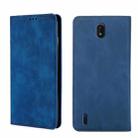 For Nokia C01 Plus/C1 2nd Editon Skin Feel Magnetic Horizontal Flip Leather Phone Case(Blue) - 1