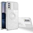 For vivo Y20 / Y20s / Y20i / Y12s Sliding Camera Cover Design TPU Phone Case(White) - 1