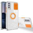 For vivo Y20 / Y20s / Y20i / Y12s Sliding Camera Cover Design TPU Phone Case(Orange) - 1