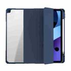 Mutural Pinyue Series Smart Leather Tablet Case For iPad 9.7 2018 / 2017(Dark Blue) - 1
