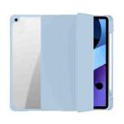 For iPad 10.2 2021 / 2020 / 2019 Mutural Pinyue Series Smart Leather Tablet Case(Sky Blue) - 1