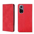 For Huawei nova 9 Skin Feel Magnetic Horizontal Flip Leather Phone Case(Red) - 1