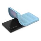 For Samsung Galaxy Note20 Magic Shield TPU + Flannel Phone Case(Dark Grey) - 6