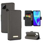 For vivo Y31s / Y52s / iQOO U3 5G MUXMA MX115 Cross Texture Oil Edge Flip Leather Phone Case(Grey) - 1