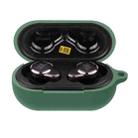 Bluetooth Earphone Silicone Protective Case For JBL T280TWS Pro(Dark Green) - 1