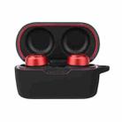 Bluetooth Earphone Silicone Protective Case For JBL T280TWS X(Black) - 1