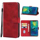 For Huawei Mate 20 Pro Leather Phone Case(Red) - 1