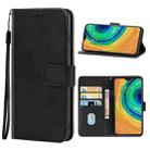 For Huawei Mate 30 Leather Phone Case(Black) - 1