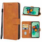 For Huawei Mate 30 Lite Leather Phone Case(Brown) - 1