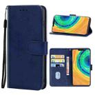 For Huawei Mate 30 Pro Leather Phone Case(Blue) - 1