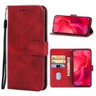 For Huawei nova 4 Leather Phone Case(Red) - 1