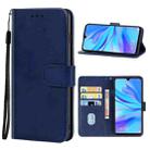 For Huawei nova 4e Leather Phone Case(Blue) - 1