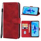 For Huawei nova 5i Leather Phone Case(Red) - 1