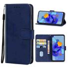 For Huawei nova 5i Pro Leather Phone Case(Blue) - 1