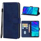 For Huawei P smart 2019 Leather Phone Case(Blue) - 1