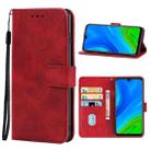For Huawei P smart 2020 Leather Phone Case(Red) - 1