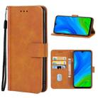 For Huawei P smart 2020 Leather Phone Case(Brown) - 1