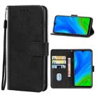 For Huawei P smart 2020 Leather Phone Case(Black) - 1
