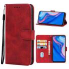 For Huawei P smart Z Leather Phone Case(Red) - 1