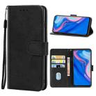 For Huawei P smart Z Leather Phone Case(Black) - 1