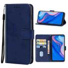 For Huawei P smart Z Leather Phone Case(Blue) - 1