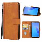 For Huawei Y5 Lite 2018 Leather Phone Case(Brown) - 1