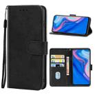 For Huawei Y9 Prime 2019 Leather Phone Case(Black) - 1