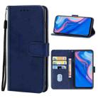 For Huawei Y9 Prime 2019 Leather Phone Case(Blue) - 1