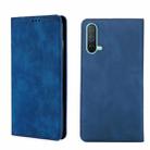 For OnePlus Nord CE 5G Skin Feel Magnetic Horizontal Flip Leather Phone Case(Blue) - 1