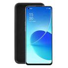 For OPPO Reno6 4G TPU Phone Case(Black) - 1