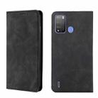 For Itel Vision 1 Pro Skin Feel Magnetic Horizontal Flip Leather Phone Case(Black) - 1