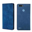 For Tecno Pop 2/Pop 2F/Pop 2 Pro/Pop 2 Power/Itel P13 Skin Feel Magnetic Horizontal Flip Leather Phone Case(Blue) - 1