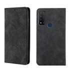For TCL 20 R 5G/Bremen/20AX 5G Skin Feel Magnetic Horizontal Flip Leather Phone Case(Black) - 1