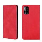 For DOOGEE N40 Pro Skin Feel Magnetic Horizontal Flip Leather Phone Case(Red) - 1
