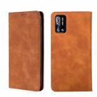 For DOOGEE N40 Pro Skin Feel Magnetic Horizontal Flip Leather Phone Case(Light Brown) - 1