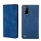 For Oukitel C25 Skin Feel Magnetic Horizontal Flip Leather Phone Case(Blue) - 1