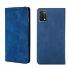 For UMIDIGI A11 Skin Feel Magnetic Horizontal Flip Leather Phone Case(Blue) - 1