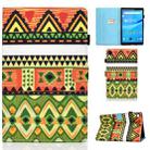 For Lenovo Tab M10 Plus 10.6 3rd Gen 2022 Colored Drawing Stitching Smart Leather Tablet Case(Folk-custom) - 1