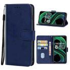 For OPPO Realme 8 5G Leather Phone Case(Blue) - 1